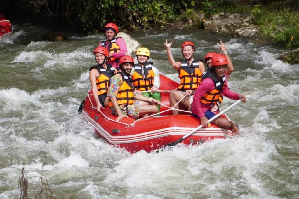 White Water Rafting Adventure at Song Preak National Park