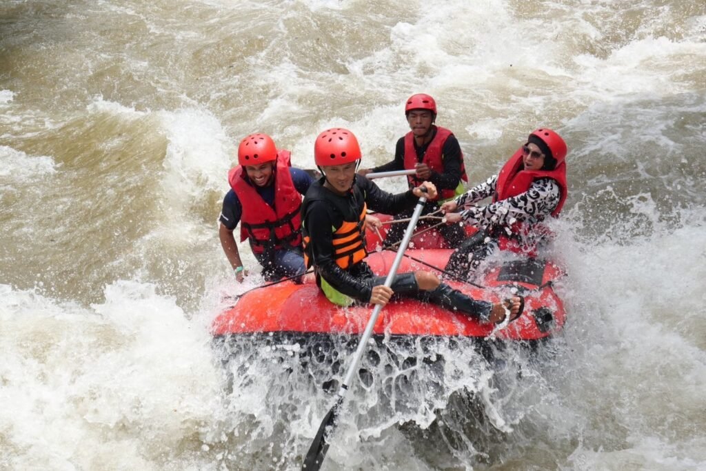 White Water Rafting Adventure at Song Preak National Park